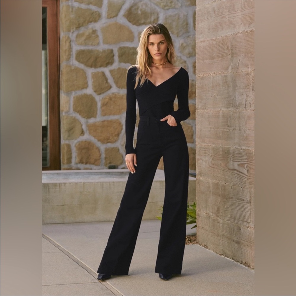 Joes Jeans - The Mia High Rise Wide Leg Flare Black